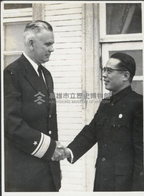 謝掙強與美國第七艦隊司令安德生藏品圖，第1張