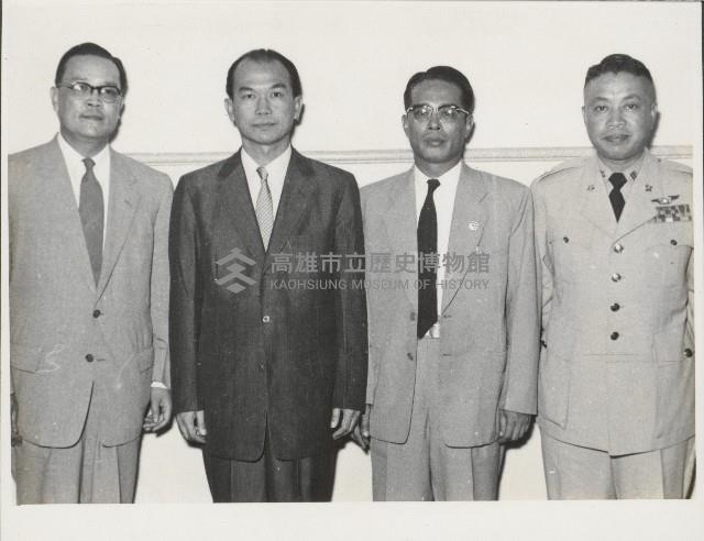 謝掙強與泰國訪華團長及沈昌煥、賴名湯合影藏品圖，第1張