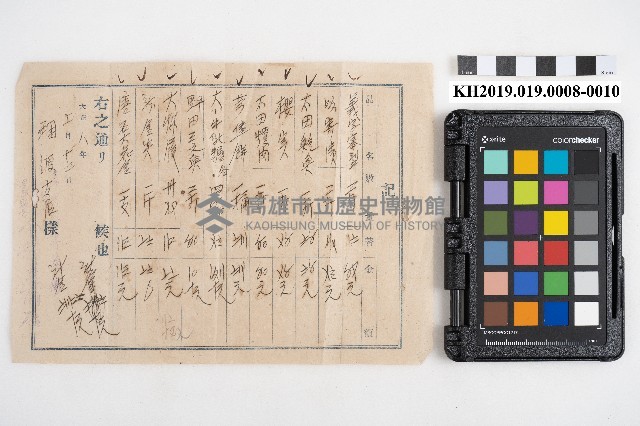 大正七年九月接 金錢支出納入日記簿 稇源支店藏品圖，第19張
