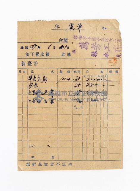 登錄號:KH2003.008.0382藏品圖，第188張