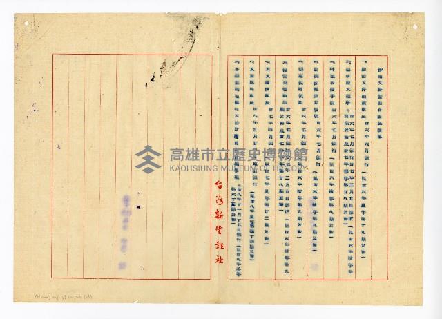 登錄號:KH2003.008.0382藏品圖，第319張