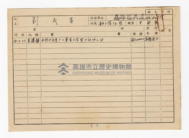 登錄號:KH2006.021.0013藏品圖，第19張