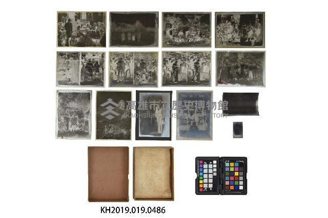 六龜洪家日常生活影像玻璃底片藏品圖，第1張
