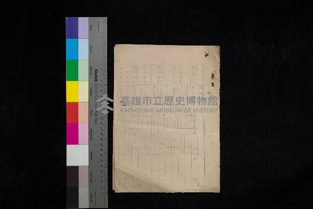 戲獅甲用地
（會社－特別會計、一般會計調書）藏品圖，第1張