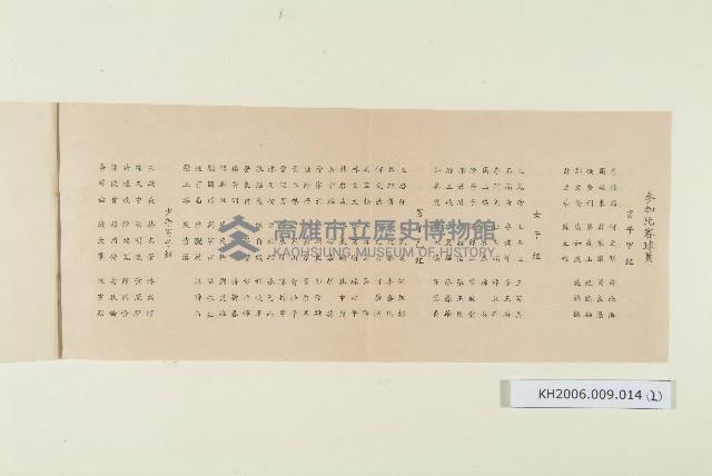 登錄號:KH2006.009.0014藏品圖，第2張