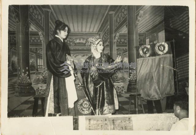 日光歌劇團出演《包青天》野臺戲實照藏品圖，第1張