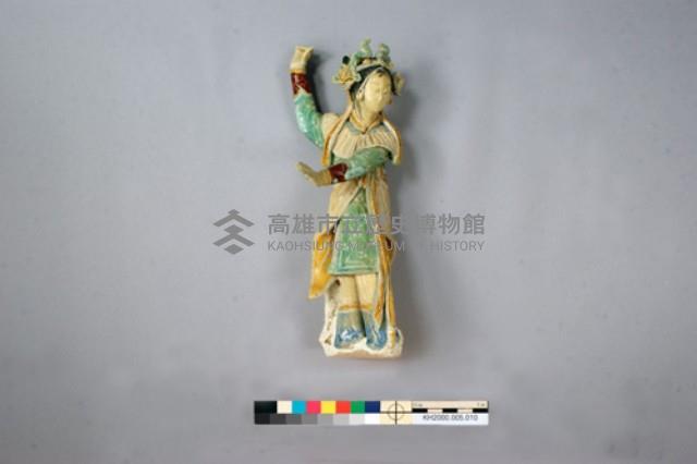 交趾陶男女人物立像（林沖與夫人）藏品圖，第2張