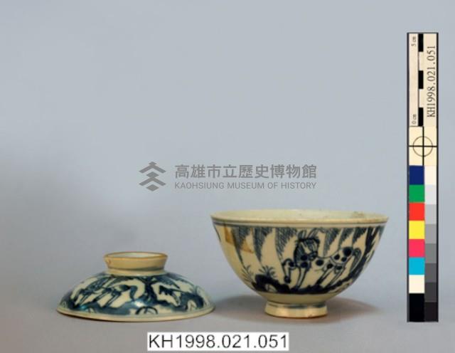 青花蓋碗藏品圖，第6張