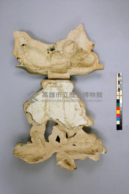 交趾陶馱象壁塑藏品圖，第6張