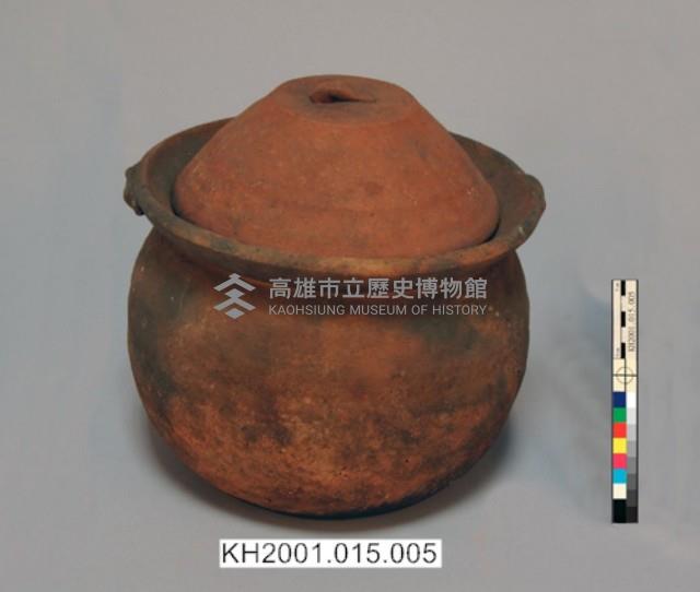 素燒帶蓋陶鍋藏品圖，第7張