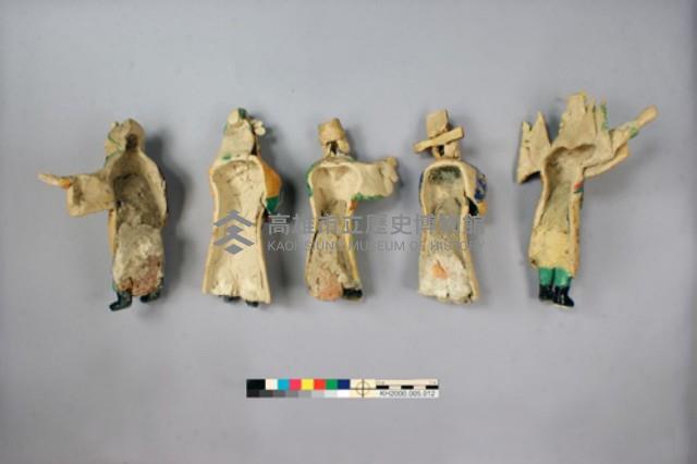 交趾陶文王聘太公塑像羣組藏品圖，第7張