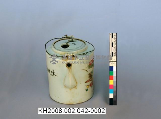 描金博古紋茶具組藏品圖，第7張