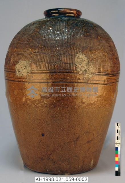 -1：褐釉陶罐、-2：陶胎褐釉罐藏品圖，第5張