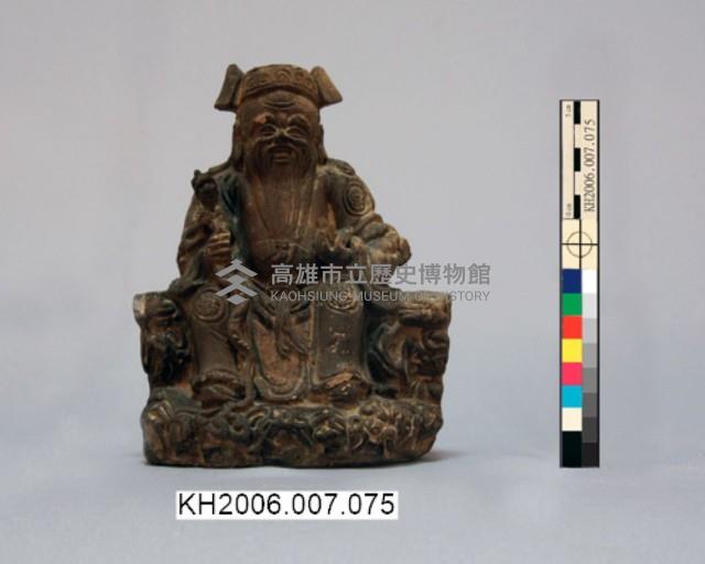 陶質土地公神像藏品圖，第1張