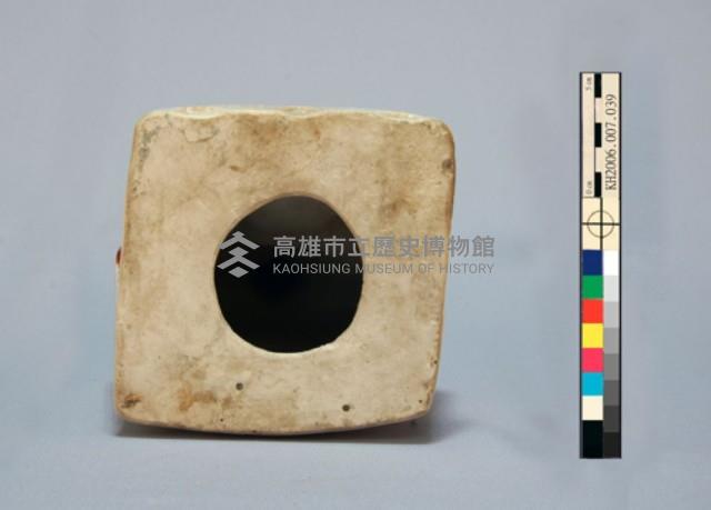 瓷質加彩土地公神像藏品圖，第9張