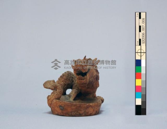 龍形陶塑水盂藏品圖，第7張