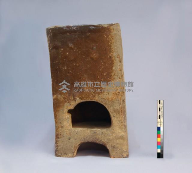 素燒紅陶櫥櫃（陶質茶擔）藏品圖，第3張