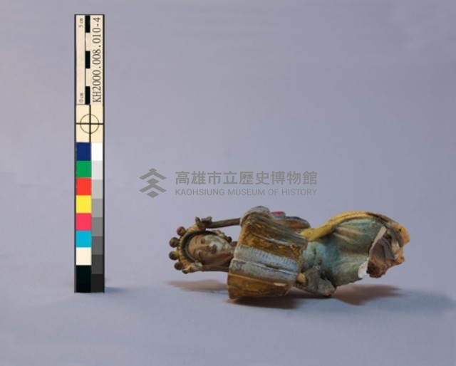 「甘露寺招親」交趾陶人物像（-1：吳國太、-2：喬國老、-3：劉備、-4：孫尚香）藏品圖，第11張