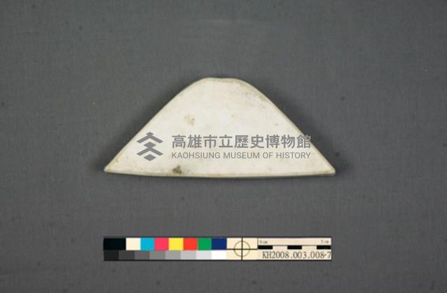 加彩花草紋九拼盤藏品圖，第20張