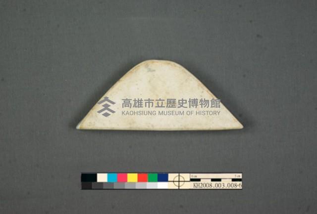 加彩花草紋九拼盤藏品圖，第17張