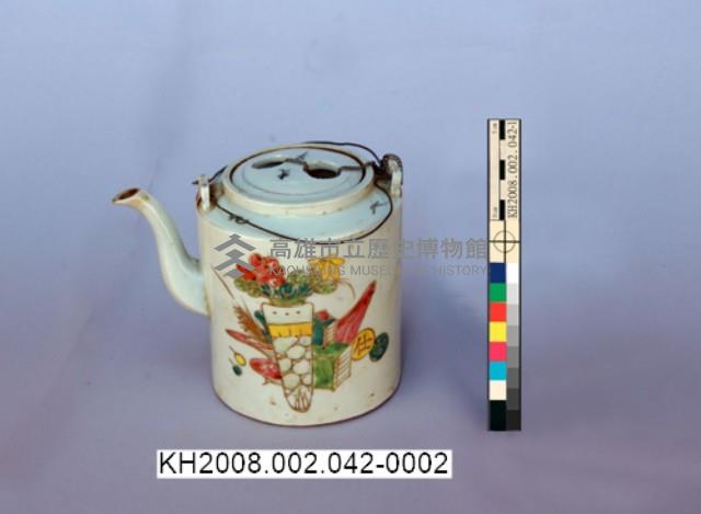 描金博古紋茶具組藏品圖，第8張