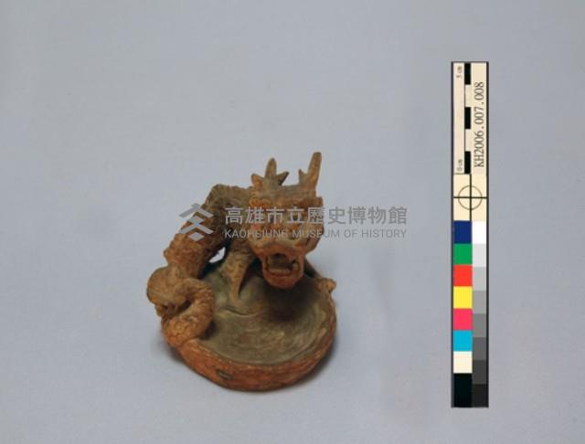 龍形陶塑水盂藏品圖，第2張
