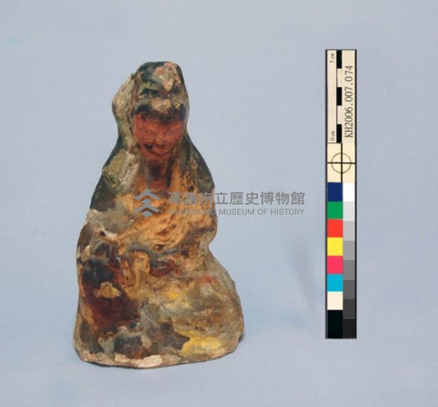 陶質加彩觀音像藏品圖，第2張