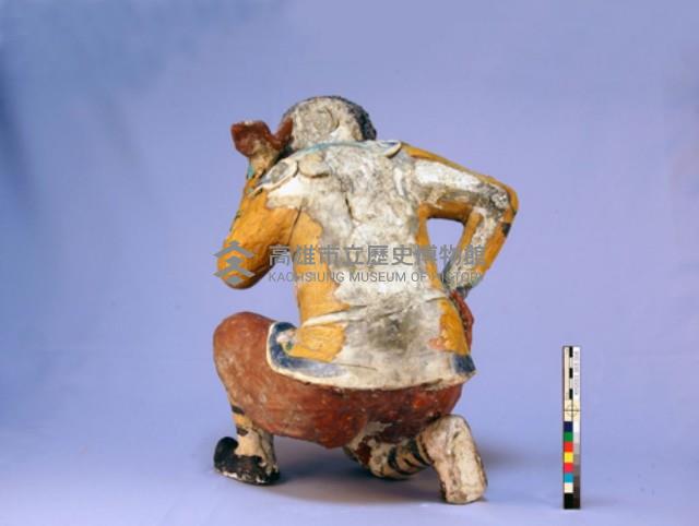 交趾陶憨蕃抬厝角塑像藏品圖，第5張