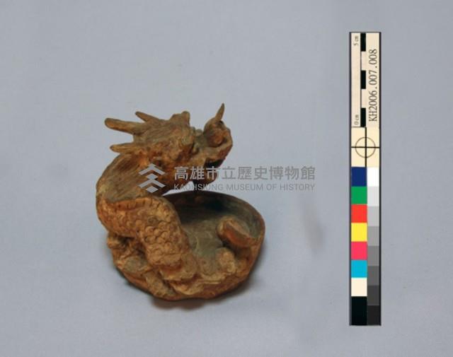 龍形陶塑水盂藏品圖，第5張