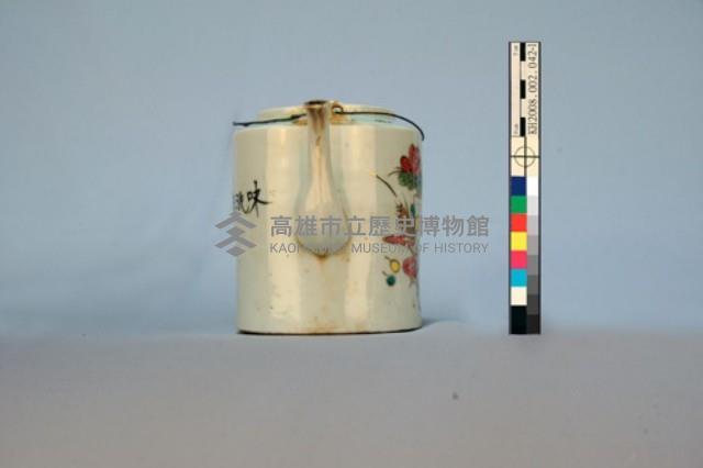 描金博古紋茶具組藏品圖，第12張