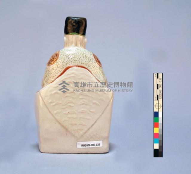 瓷質加彩土地公神像藏品圖，第8張