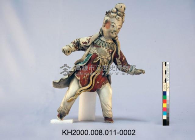 交趾陶男女人物塑像藏品圖，第4張