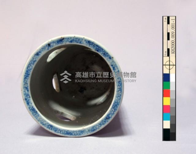 -1：八仙紋青花鏤帽筒一對、-2：八仙紋青花鏤帽筒一對藏品圖，第9張