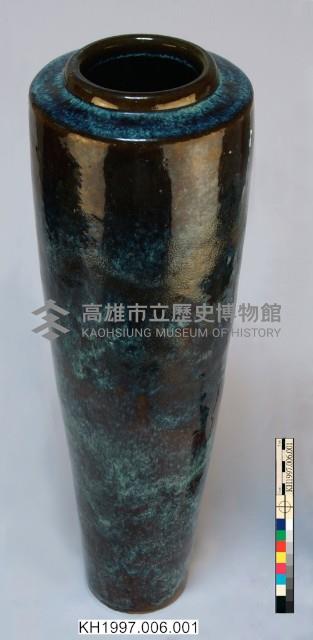 葛明祥款鈞釉瓶藏品圖，第3張