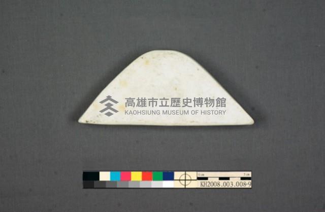 加彩花草紋九拼盤藏品圖，第26張