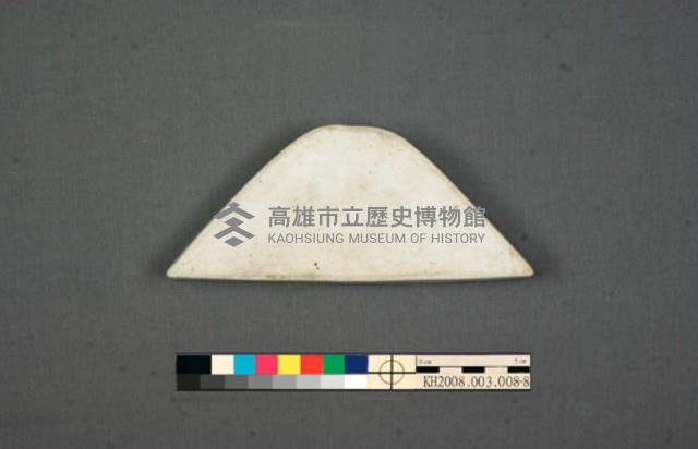 加彩花草紋九拼盤藏品圖，第23張