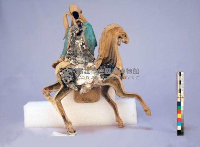 交趾陶曹國舅騎馬造像藏品圖，第2張