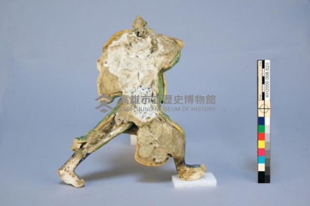 交趾陶人物塑像（錦毛鼠白玉堂）藏品圖，第2張