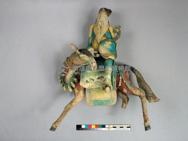 交趾陶張果老騎驢塑像藏品圖，第2張