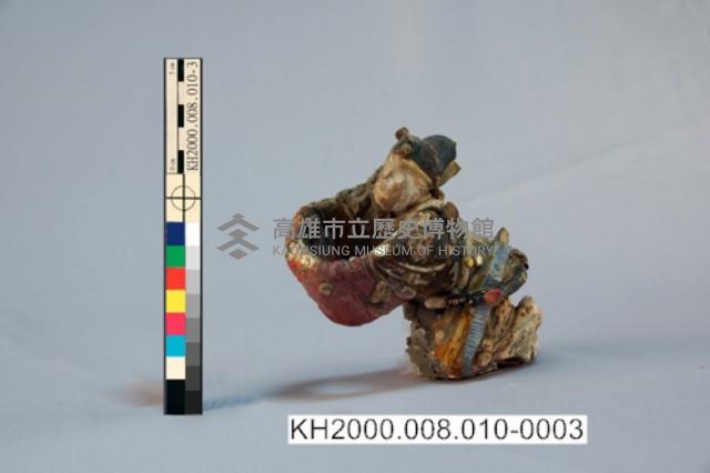 「甘露寺招親」交趾陶人物像（-1：吳國太、-2：喬國老、-3：劉備、-4：孫尚香）藏品圖，第6張