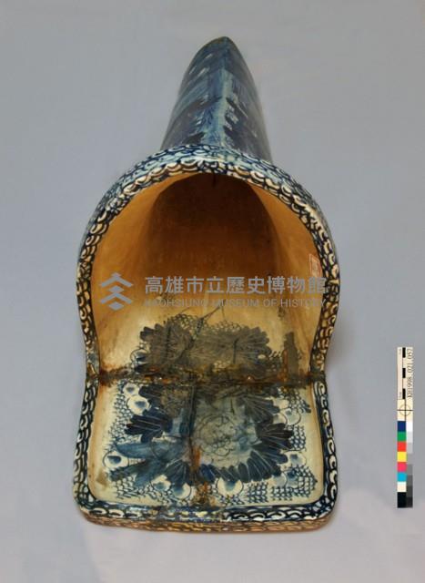 青花朝顏形壁掛式便壺藏品圖，第5張