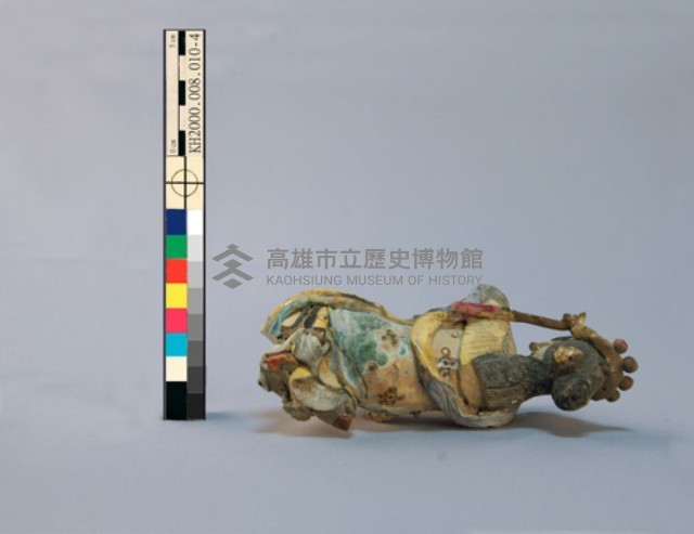 「甘露寺招親」交趾陶人物像（-1：吳國太、-2：喬國老、-3：劉備、-4：孫尚香）藏品圖，第13張