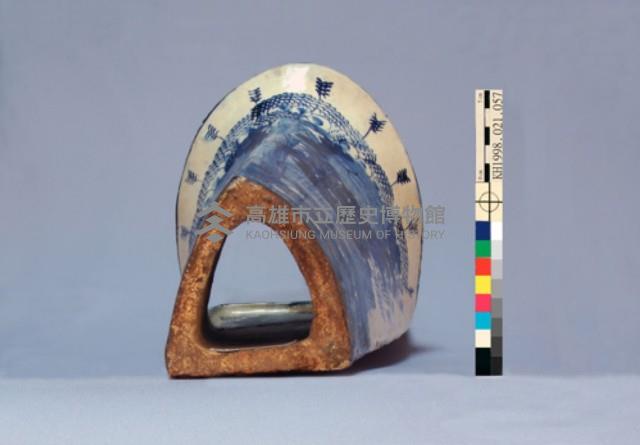 青花朝顏形壁掛式便壺藏品圖，第6張