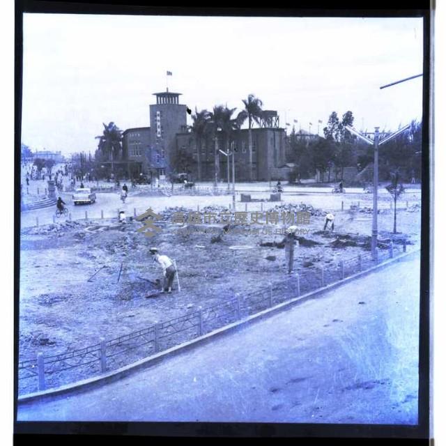 陸軍服務社前道路整修藏品圖，第1張