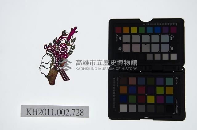 皮影戲偶頭-生藏品圖，第1張