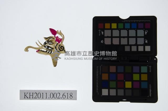 皮影戲偶頭-雜藏品圖，第1張
