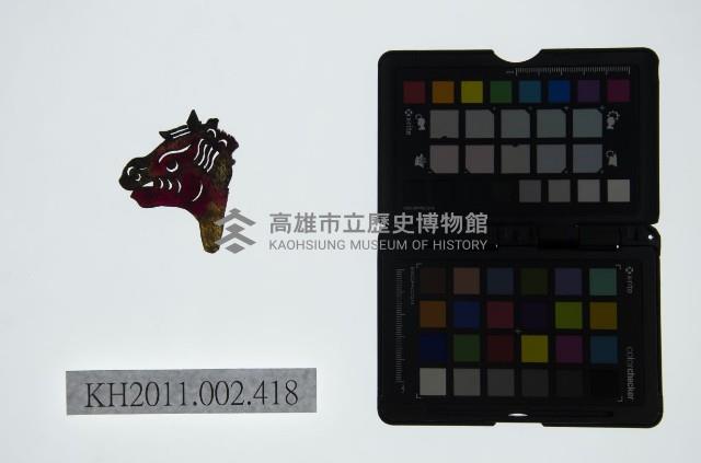 皮影戲偶頭-雜藏品圖，第1張