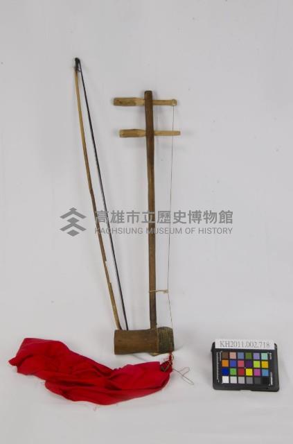 皮影戲樂器-二胡藏品圖，第1張