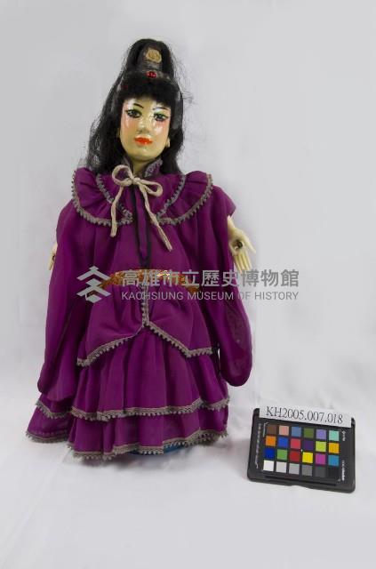 布袋戲偶-武旦木偶藏品圖，第1張