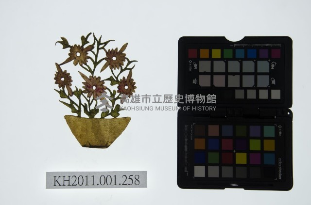 皮影戲道具偶-花台藏品圖，第1張
